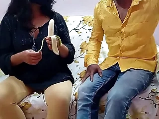 Desi Jija Sali Special Banana Sex Indian XXX Pornography With Clear Hindi Audio